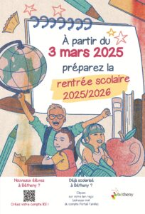 affiche rentree scolaire betheny
