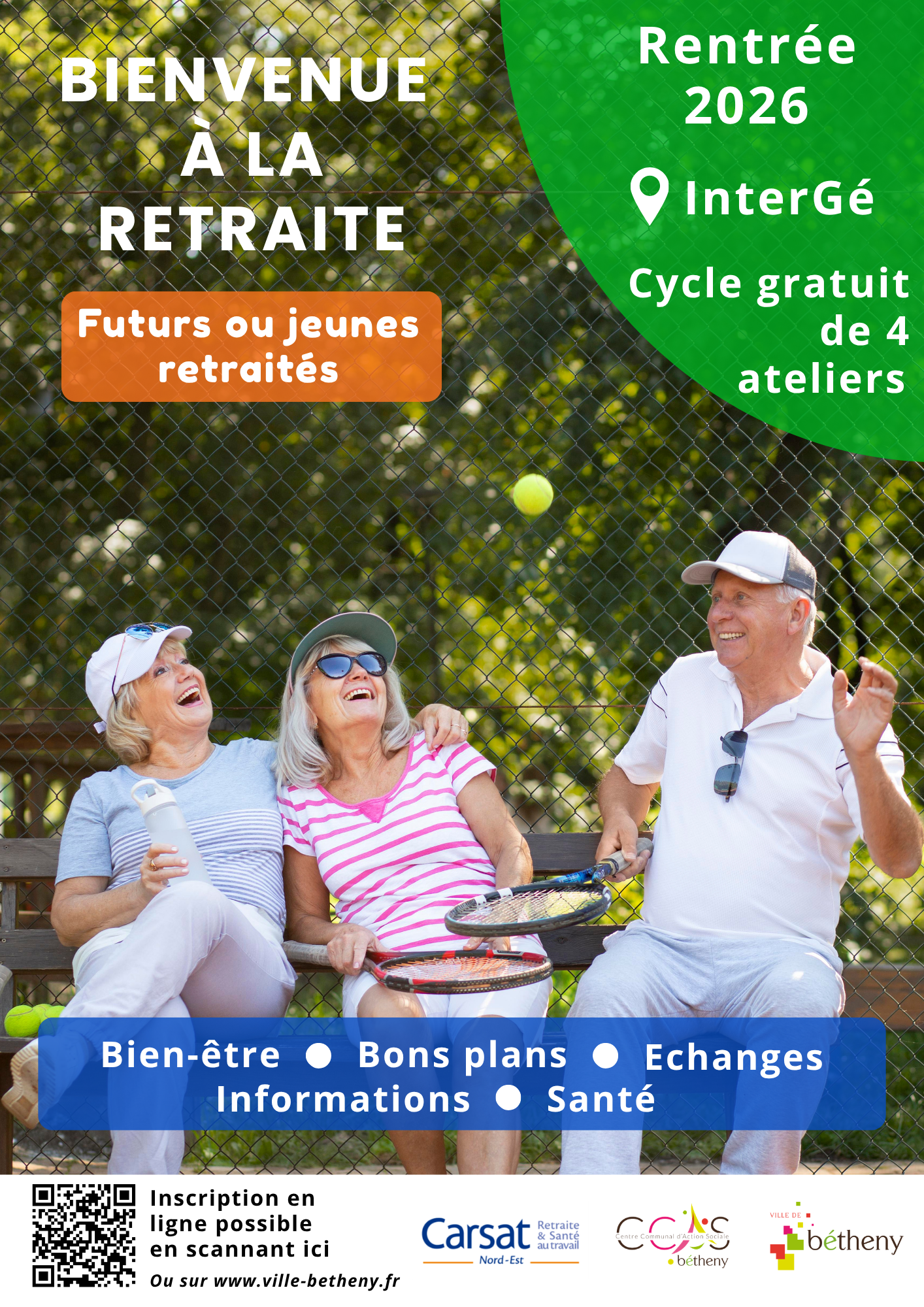 Bienvenue à la retraite rentrée 2026