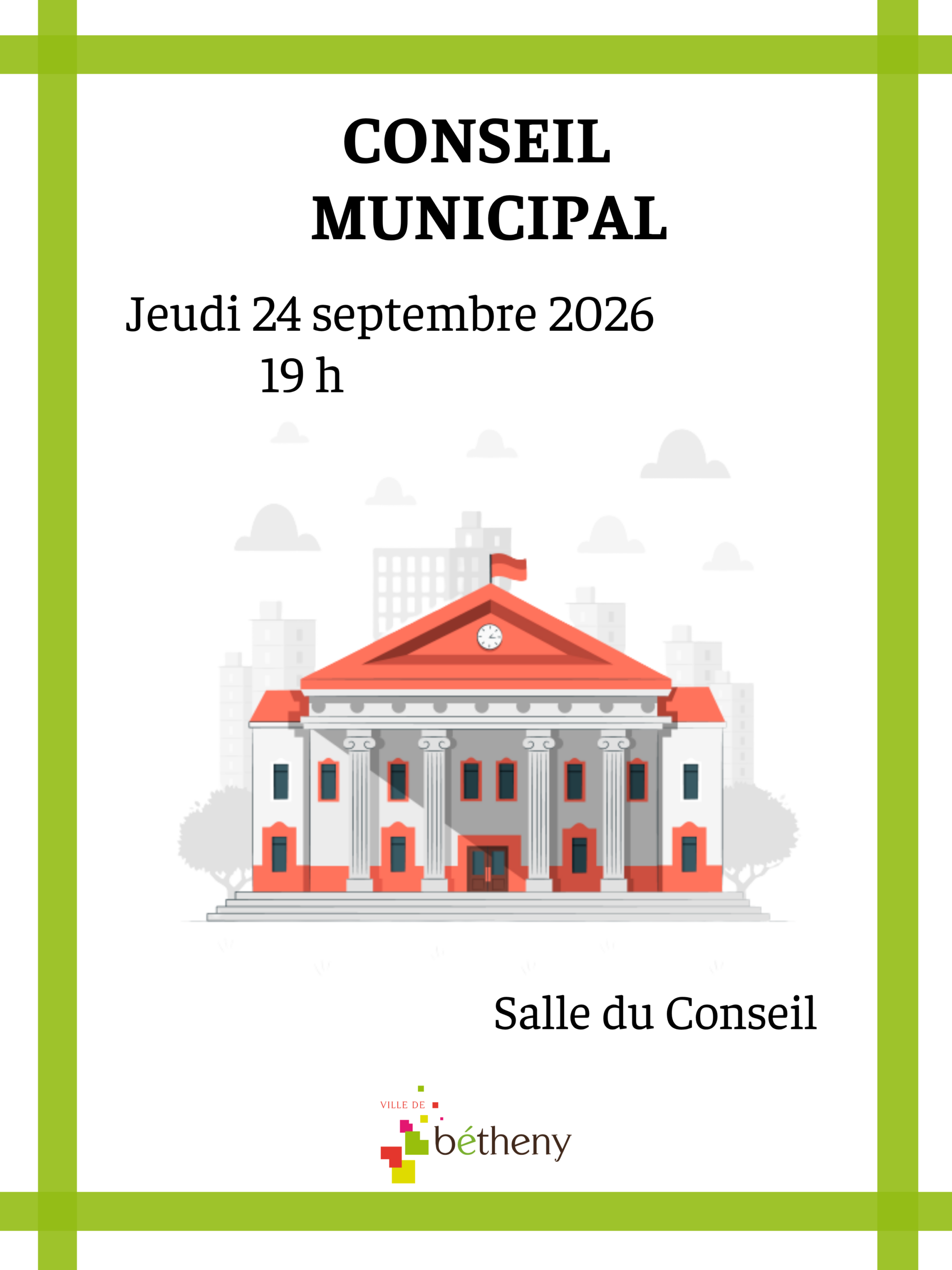 Conseil Municipal